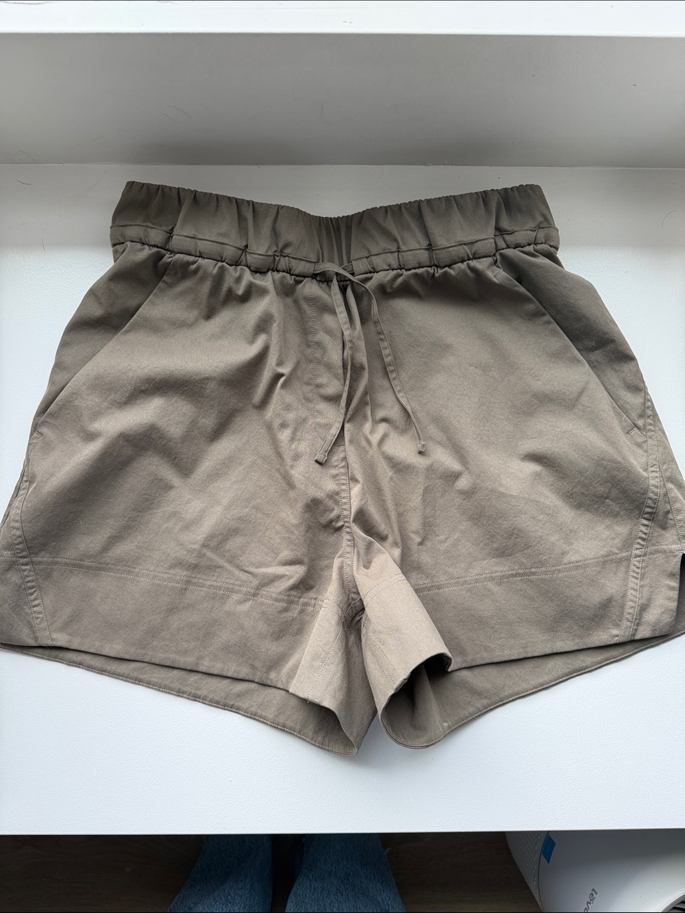 lululemon athletica Olive Green Drawstring Athletic Shorts